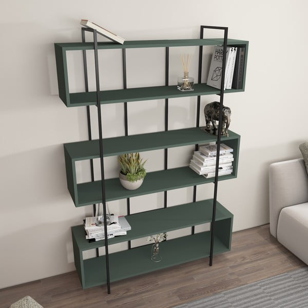 Зелена библиотека 120x180 cm Bruti – Kalune Design-image-1