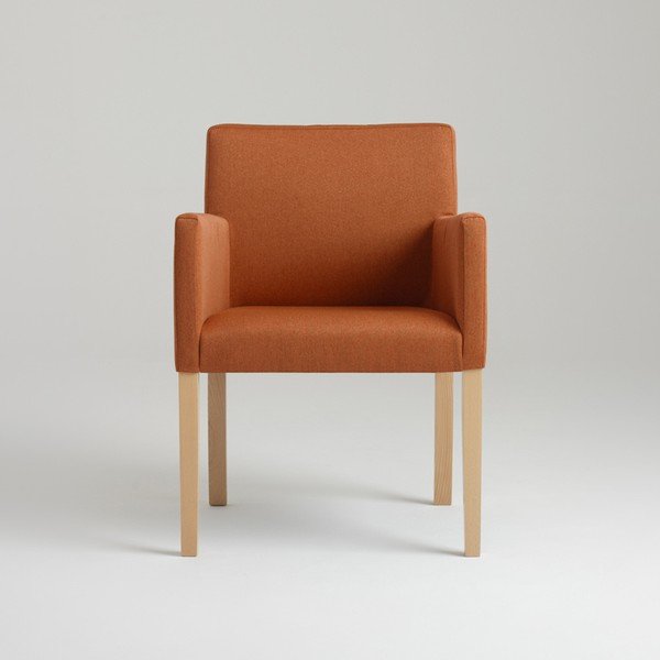 Oranžové křeslo Custom Form Wilton -image-1
