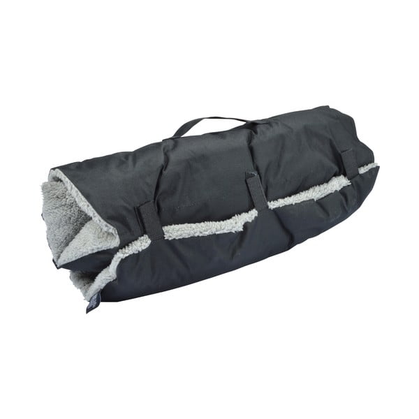 Черно одеяло за куче от шерпа 50x80 cm – Love Story