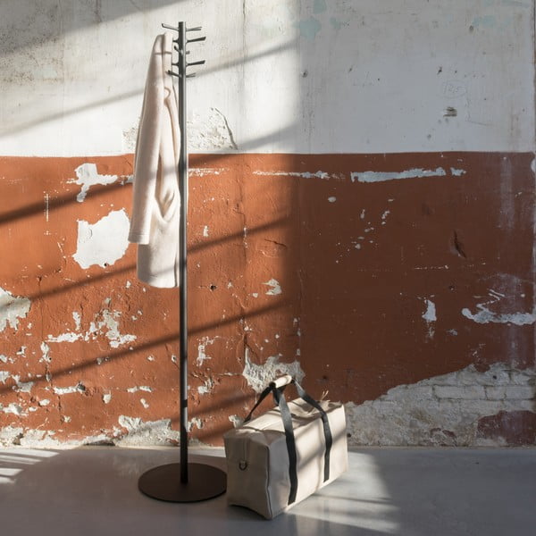 Черна метална стойка за връхни дрехи 35x178 cm Pull – Spinder Design-image-4