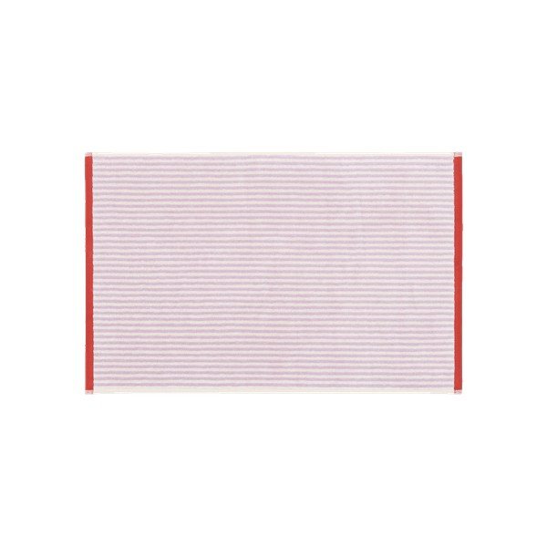 Памучна кърпа от тери в цвят лавандула/кремава 50x80 cm Gobo – noo.ma-image-2