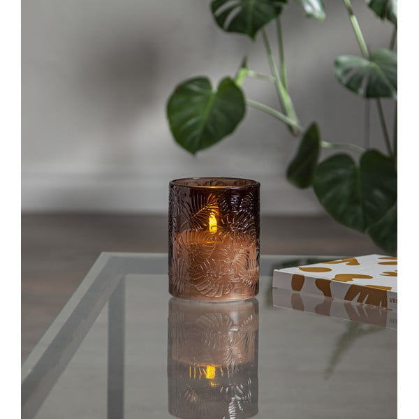 LED свещ (височина 12,5 см) Flamme Leaf - Star Trading-image-3