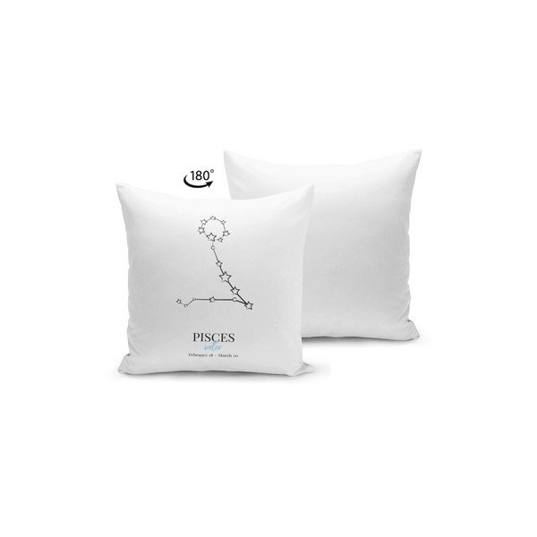 Възглавница с пълнеж Риби, 43 x 43 cm - Kate Louise-image-1