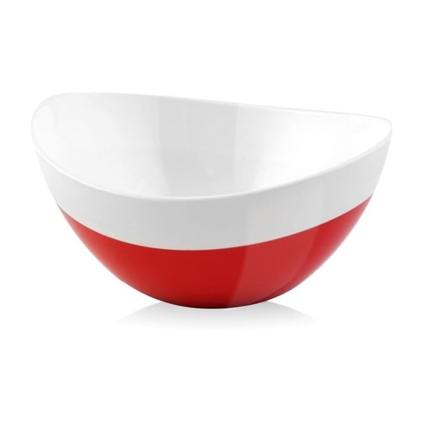Червено-бяла купа Livio Duo, 28 cm - Vialli Design