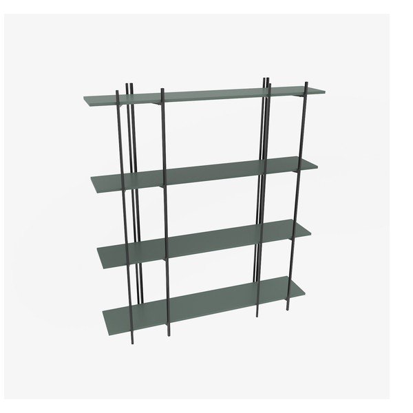 Зелен стелаж 160x180 cm Moss – Kalune Design-image-2