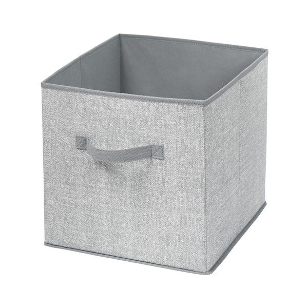 Šedý úložný box iDesign Alto Cube-image-2