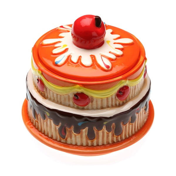 Nádoba ve tvaru dortu Orange Cake