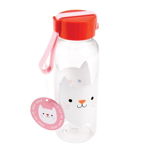 Бутилка за вода Cookie The Cat, 340 ml Cookie the Cat - Rex London