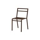 Тъмнокафяв градински стол метален Oto – noo.ma