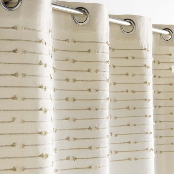 Бежово памучно перде 140x240 cm Golden Sunset – douceur d'intérieur-image-1