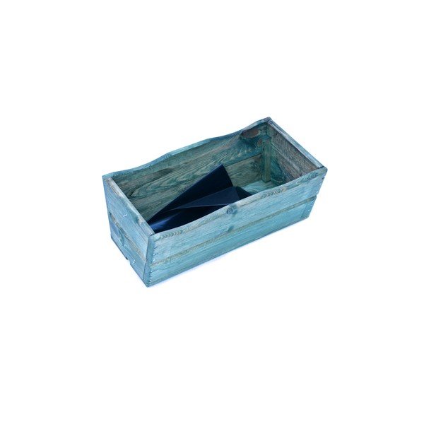 Дървена саксия за цветя 44 cm – Rojaplast-image-1