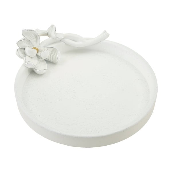 Декоративен поднос от полиресин ø 21 cm Magnolia – Mauro Ferretti-image-3