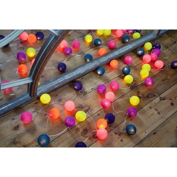 Světelný řetěz Rainbow Drops, 20 ks světýlek-image-1