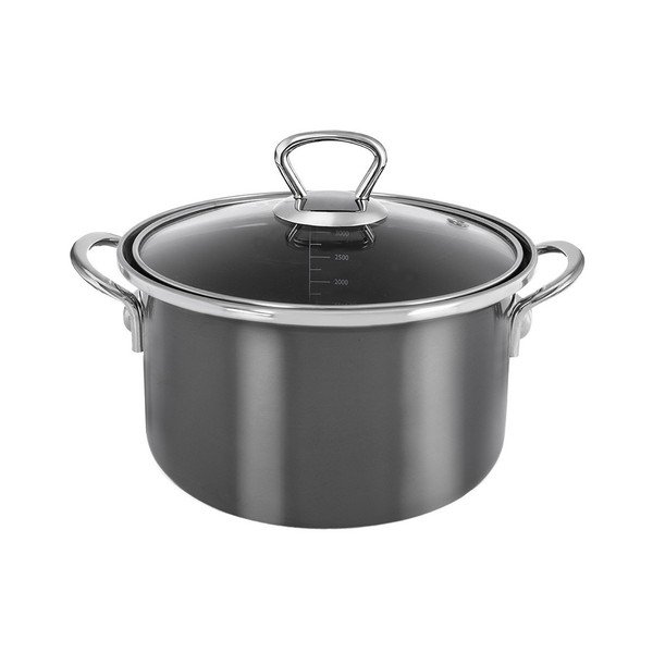 Емайлирано гърне с капак 3,25 l Metalic – Orion