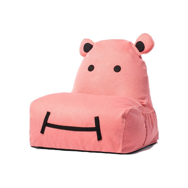 Розова детска чанта за диван Hippo - The Brooklyn Kids