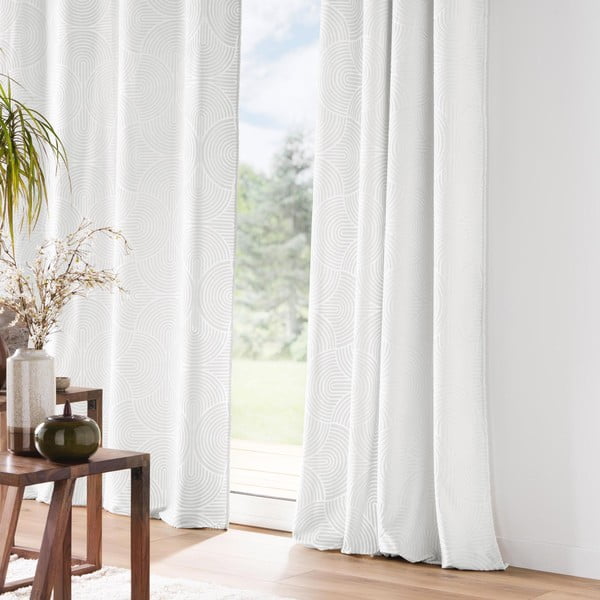 Бяло перде 135x260 cm Eva – douceur d'intérieur-image-1