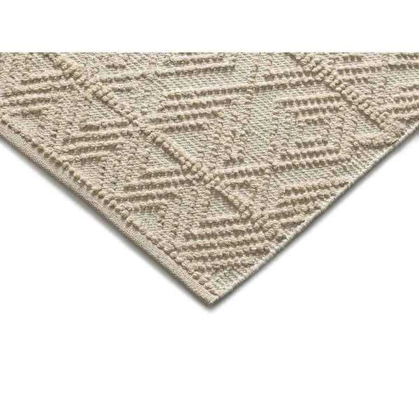 Ръчно изработен кремав килим от рециклиран памук подходящ за пране 160x230 cm Pamuk – Universal-image-2