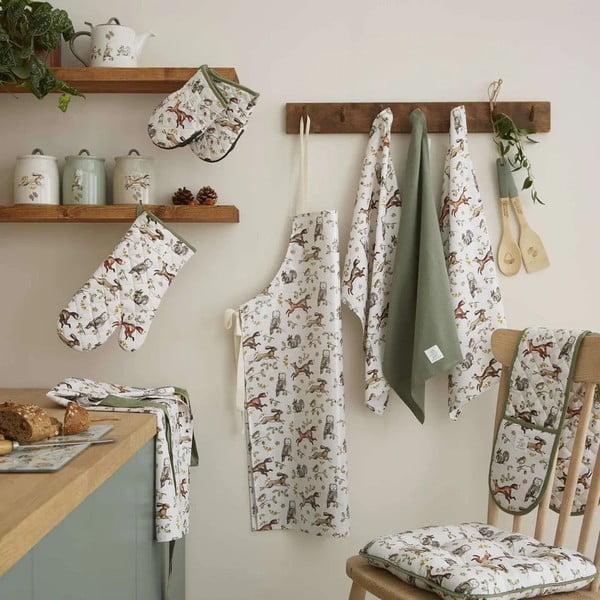 Памучни кухненски ръкавици в комплект от 2 бр. Forest Fable – Cooksmart ®-image-3
