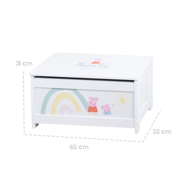 Детска кутия за съхранение 60x32x30 cm Peppa Pig – Roba-image-1