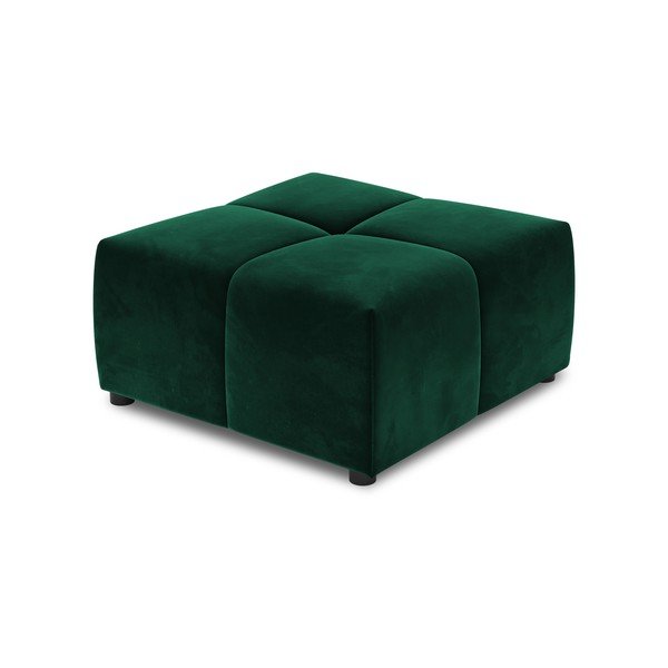 Модул за диван от зелено кадифе Rome Velvet - Cosmopolitan Design