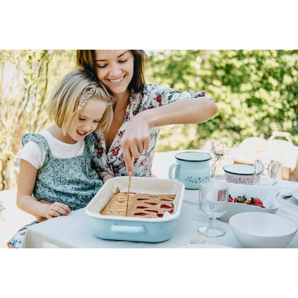 Ментовозелена емайлирана кана Meadow, 1,2 л Belly - Orion-image-1