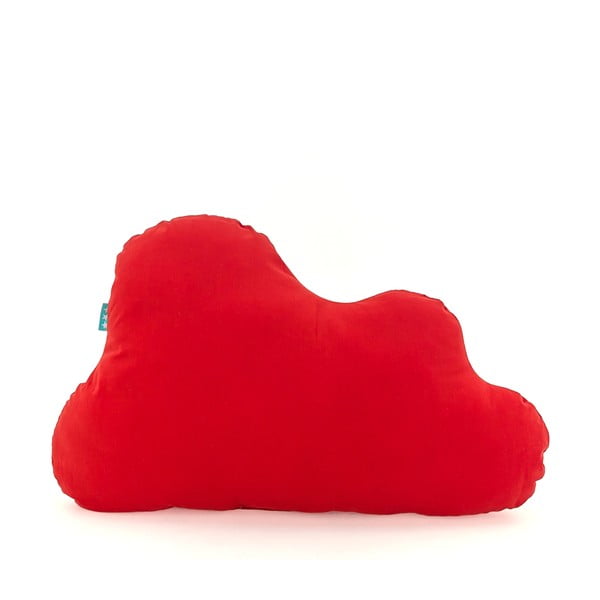 Червена памучна възглавница Nube Red, 60 x 40 cm - Mr. Fox