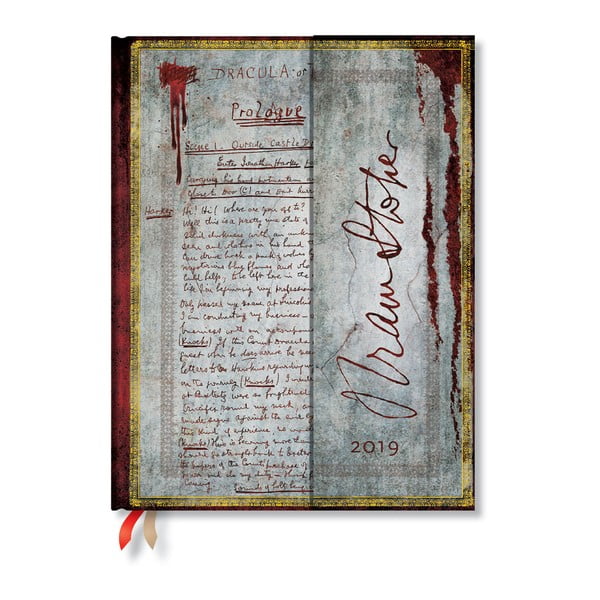 Дневник за 2019 г., Дракула, 18 x 23 cm - Paperblanks