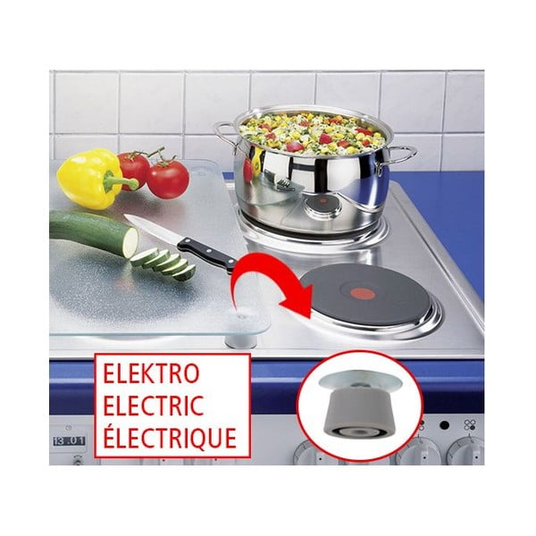 Комплект от 2 стъклени капака за печка , 52 x 30 cm Caprese - Wenko-image-3