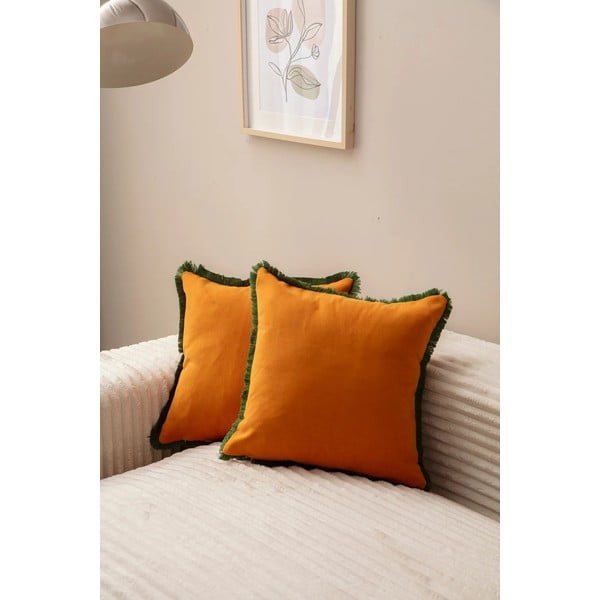 Калъфки за възглавници в комплект от 2 бр. 43x43 cm Sacakli – Mioli Decor-image-2