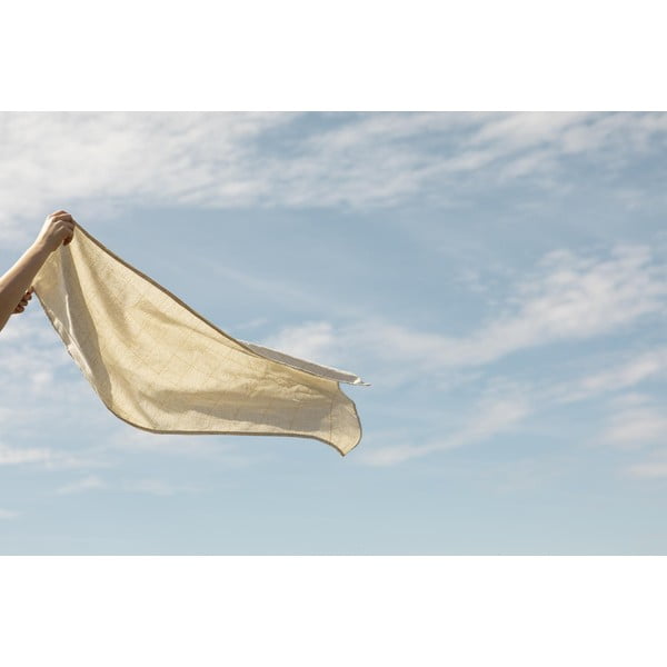 Покривка за маса Бежови линии, 140 x 140 cm - Really Nice Things-image-3