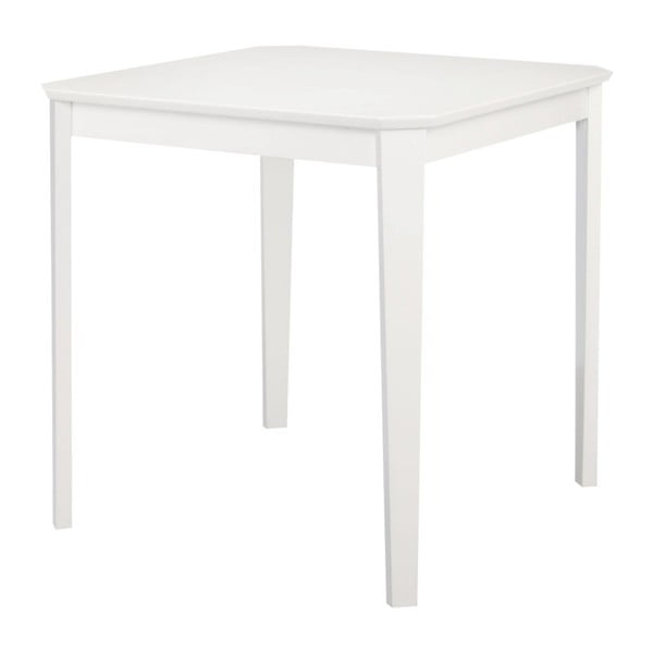 Bílý jídelní stůl 13Casa Kaos, 75 x 75 cm