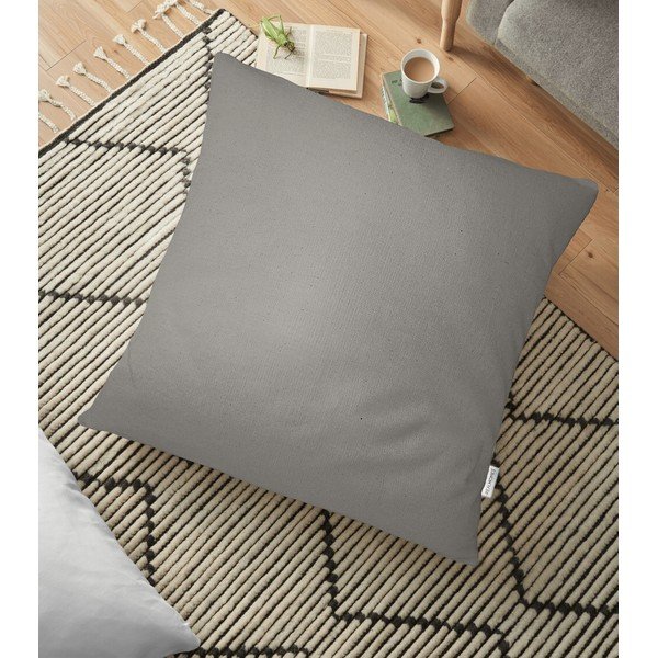 Пухкава сива калъфка за възглавница със смес от памук, 70 x 70 cm - Minimalist Cushion Covers