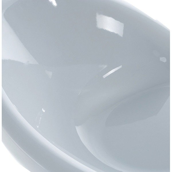Bílé otočné křeslo Kokoon Design Bowl-image-4