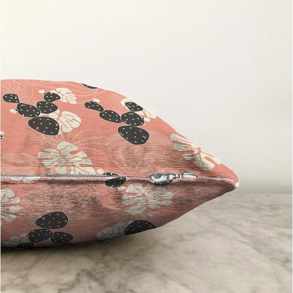 Оранжева калъфка за възглавница с памучна шенилия, 55 x 55 cm - Minimalist Cushion Covers-image-1