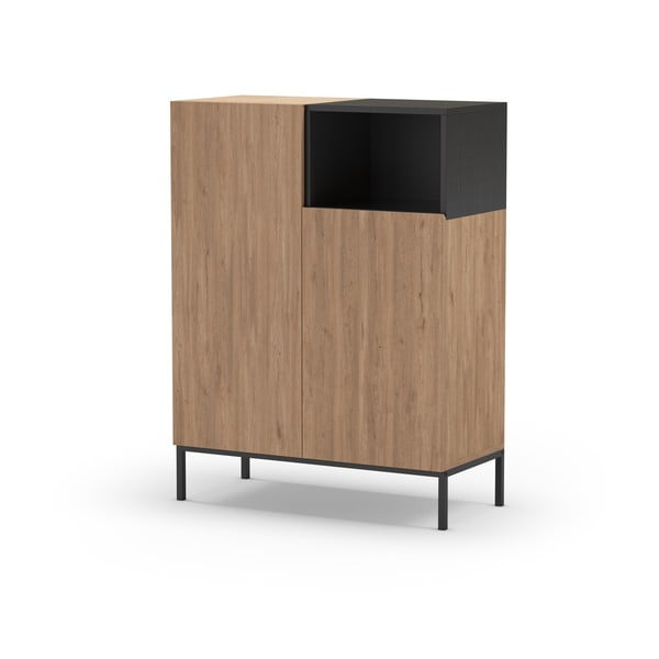 Шкафче в естествен цвято 90x120 cm Cailin – Marckeric-image-3