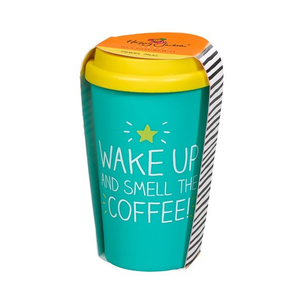 Cestovní hrnek Happy Jackson Wake Up & Smell The Coffee, 400 ml-image-1