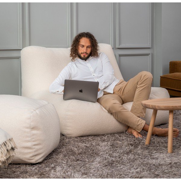 Кафяв пуф Sofa Tube – SLOWDOWN-image-2