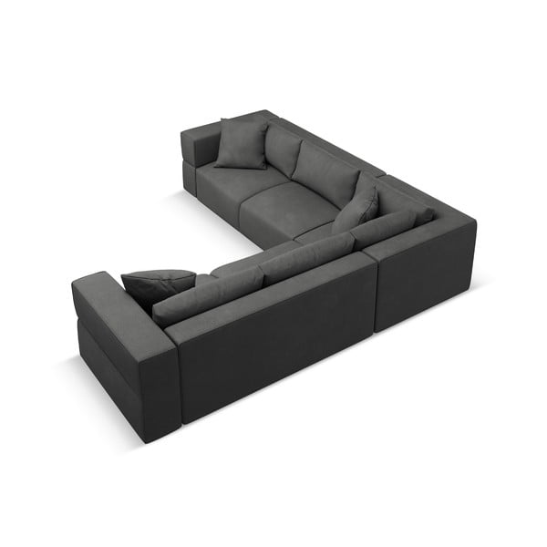 Тъмносив променлив ъглов диван Esther – Milo Casa-image-3