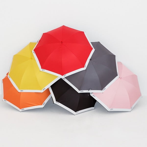 Черен чадър Barefoot - Pantone-image-1