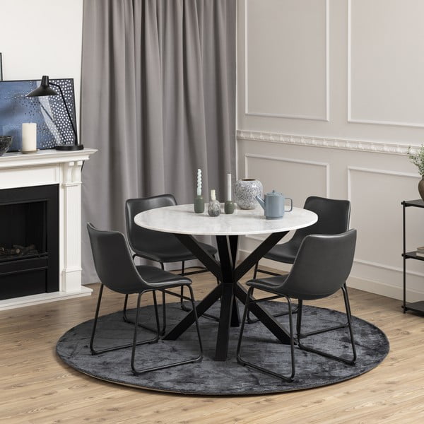 Кръгла маса за хранене 110x110 cm Heaven - Actona-image-1