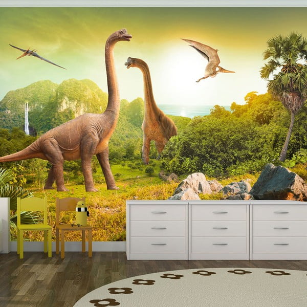 Широкоформатен тапет Динозаври, 400 x 280 cm - Artgeist