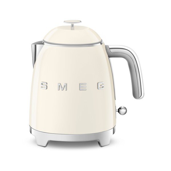 Кремава електрическа кана от неръждаема стомана 800 ml Retro Style – SMEG
