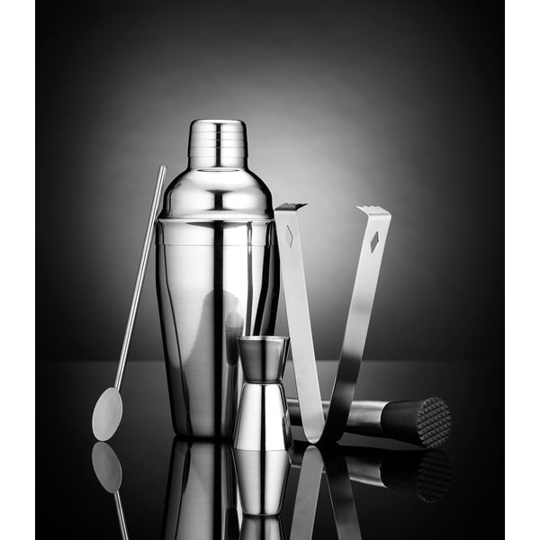 Шейкър от неръждаема стомана с аксесоари Aurora - Ladelle-image-1