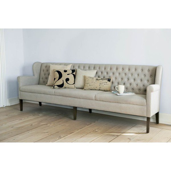 Sofa Kingston Beige, 240x92x66 cm-image-1