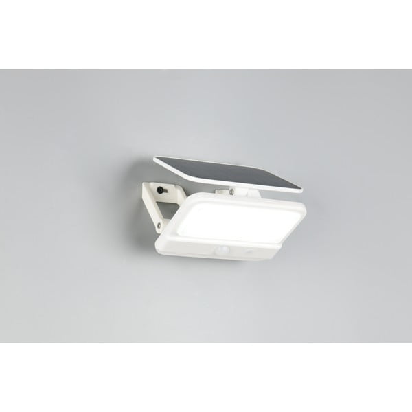 LED стенно външно осветително тяло със соларен панел (височина 9 cm) Viamao – Reality-image-1