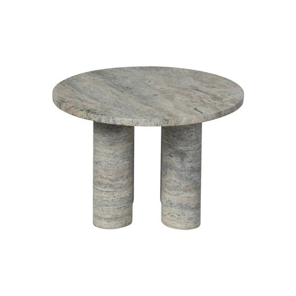 Каменна кръгла странична масичка ø 52 cm Volos – Blomus-image-2