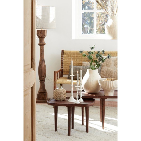 Бежов абажур ø 50 cm Caden – Light & Living-image-3
