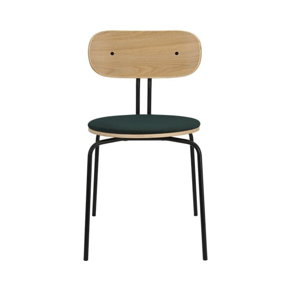 Тъмнозелено-черен трапезен стол Curious - UMAGE-image-2