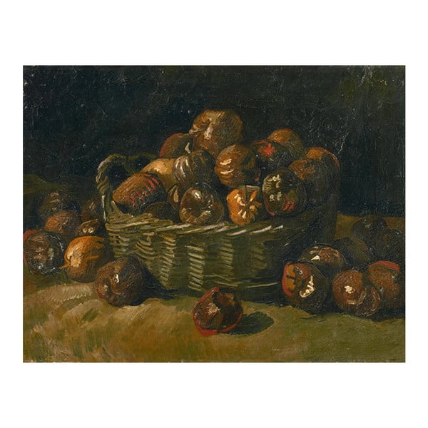 Obraz Vincenta van Gogha - Basket of Apples, 50x40 cm