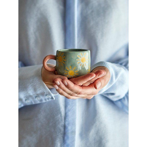 Светлосиня керамична детска чаша 110 ml Nini – Bloomingville-image-4